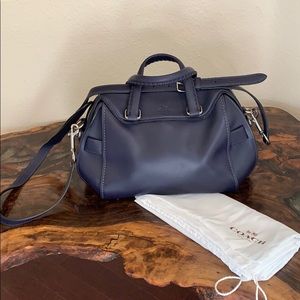 Dark Blue Coach Handbag
